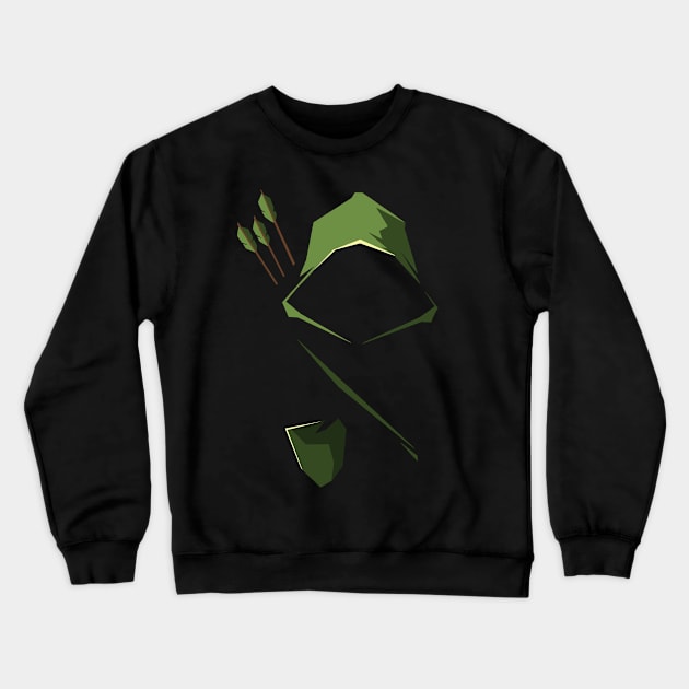 Green Arrow Crewneck Sweatshirt by chjannet